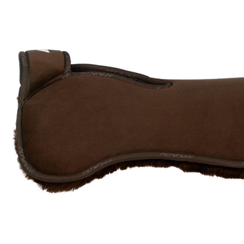 Acavallo Compensatore Memory Foam in montone Withers Free - Marrone - colore montone Sheepskin  Brown
