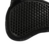 Acavallo Compensatore Memory Foam Hexagonal e montone AC175 - Nero - colore montone Sheepskin  Natural