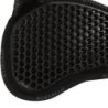 Acavallo Compensatore Memory Foam Hexagonal e montone AC175 - Nero - colore montone Sheepskin  Black