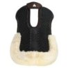 Acavallo Compensatore Memory Foam Hexagonal e montone AC175 - Marrone - colore montone Sheepskin  Natural