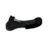 Acavallo Compensatore Memory Foam Hexagonal montone rialzo anteriore - Nero - colore montone Sheepskin  Black