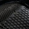 Acavallo Compensatore Memory Foam Hexagonal montone rialzo anteriore - Nero - colore montone Sheepskin  Black