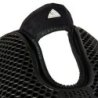 Acavallo Compensatore Memory Foam Hexagonal montone rialzo anteriore - Nero - colore montone Sheepskin  Black