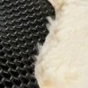 Acavallo Compensatore Memory Foam Hexagonal montone rialzo anteriore - Nero - colore montone Sheepskin  Natural