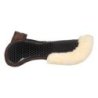 Acavallo Compensatore Memory Foam Hexagonal montone rialzo anteriore - Marrone - colore montone Sheepskin  Natural