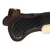Acavallo Compensatore Memory Foam Hexagonal montone rialzo anteriore - Marrone - colore montone Sheepskin  Natural