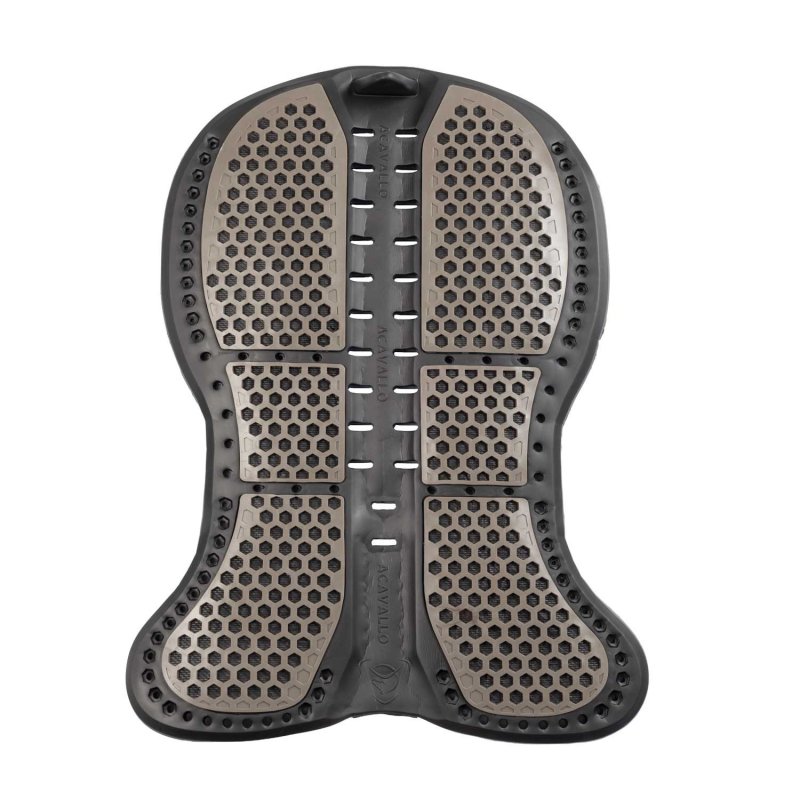 Acavallo Compensatore Piuma Aerobalance in EVA e gel - Nero/Noce