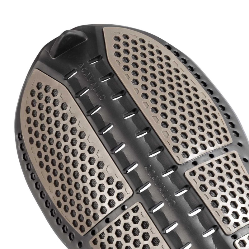 Acavallo Compensatore Piuma Aerobalance in EVA e gel - Nero/Noce