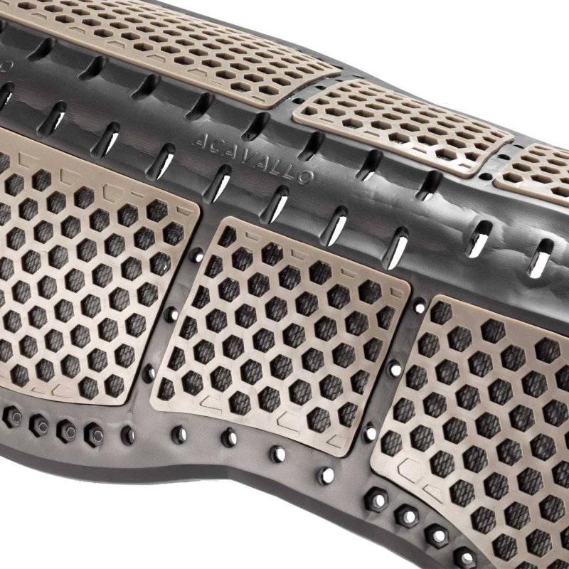Acavallo Compensatore Piuma Aerobalance in EVA e gel - Nero/Noce