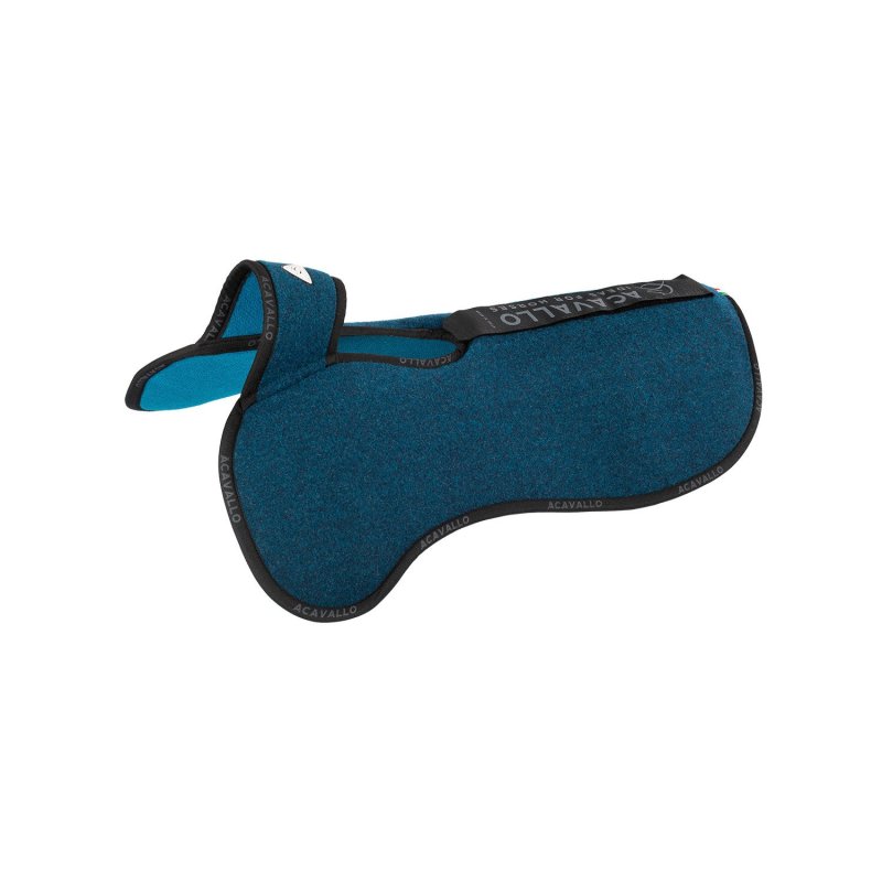 Acavallo Compensatore Piuma Pocket feltro rialzo anteriore - Blu navy/Petrolio