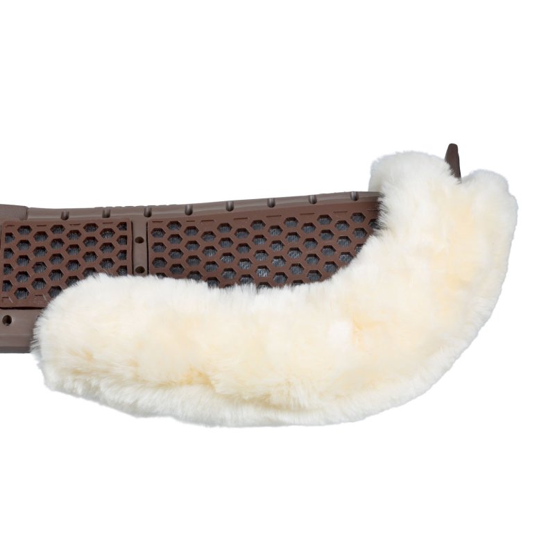 Acavallo Compensatore Piuma Aerobalance Withers Free sintetico - Marrone - colore montone Sheepskin  Natural