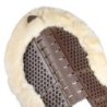 Acavallo Compensatore Piuma Aerobalance Withers Free sintetico - Marrone - colore montone Sheepskin  Natural