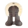 Acavallo Compensatore Piuma Aerobalance Withers Free sintetico - Marrone - colore montone Sheepskin  Natural