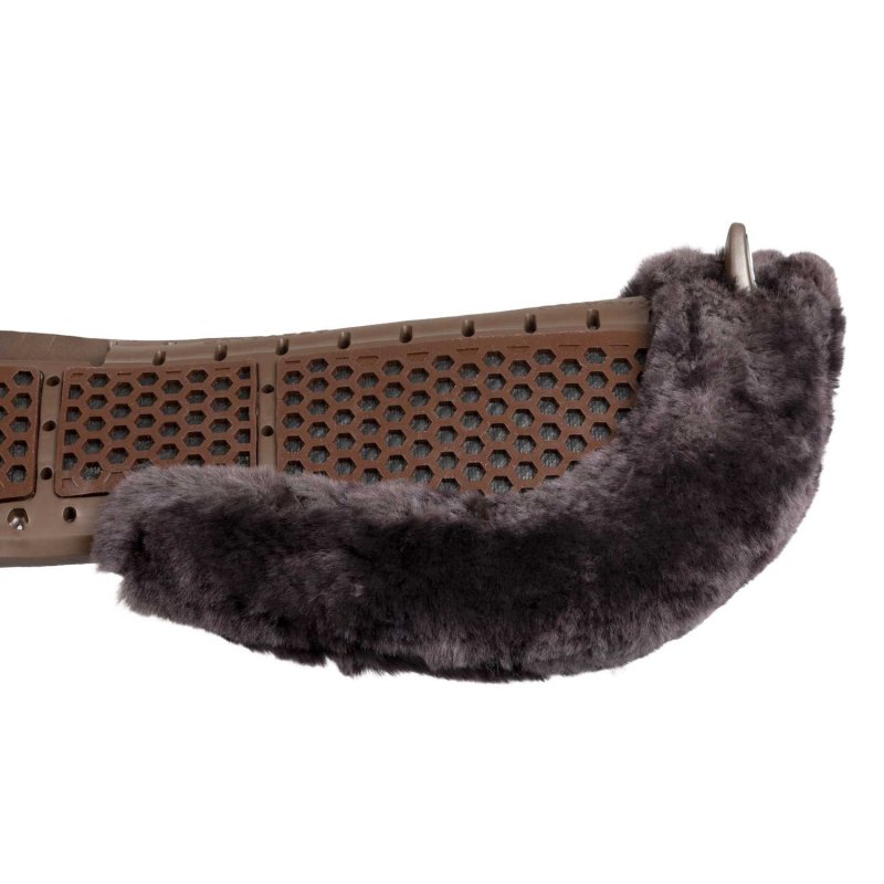 Acavallo Compensatore Piuma Aerobalance Withers Free sintetico - Marrone - colore montone Sheepskin  Brown