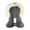 Acavallo Compensatore Piuma Aerobalance Withers Free sintetico - Nero - colore montone Sheepskin  Natural