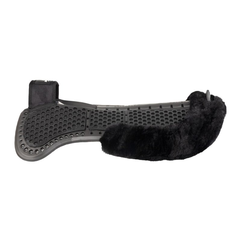 Acavallo Compensatore Piuma Aerobalance Withers Free sintetico - Nero - colore montone Sheepskin  Black