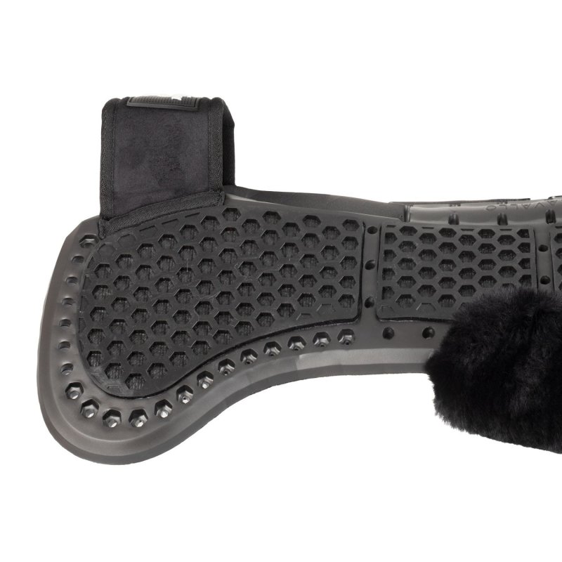Acavallo Compensatore Piuma Aerobalance Withers Free sintetico - Nero - colore montone Sheepskin  Black