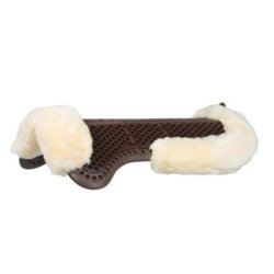 Acavallo Compensatore Piuma Aerobalance con montone sintetico - Marrone - colore montone Sheepskin  Natural
