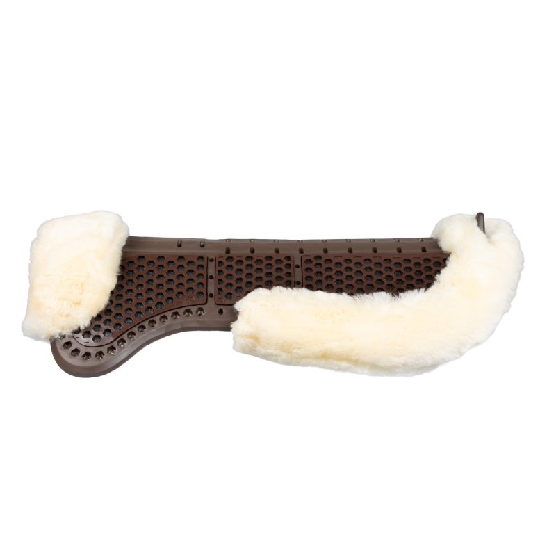 Acavallo Compensatore Piuma Aerobalance con montone sintetico - Marrone - colore montone Sheepskin  Natural