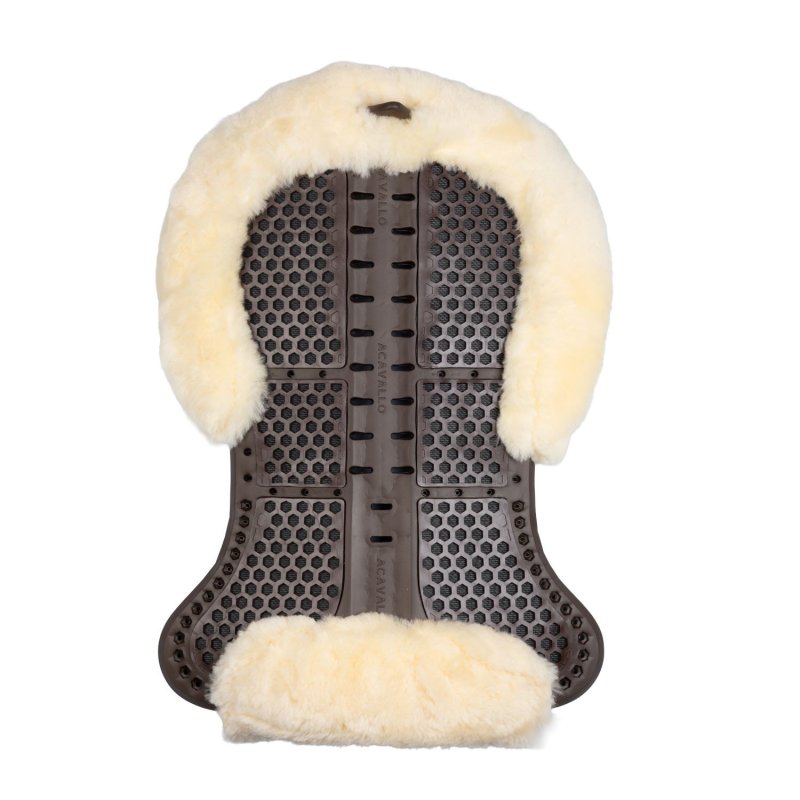 Acavallo Compensatore Piuma Aerobalance con montone sintetico - Marrone - colore montone Sheepskin  Natural