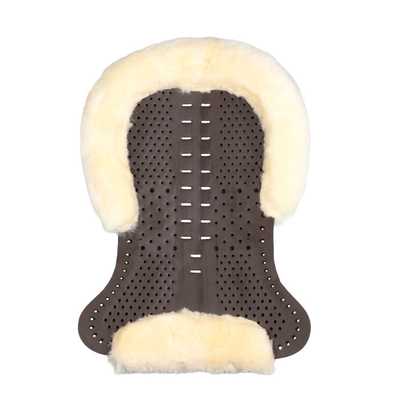 Acavallo Compensatore Piuma Aerobalance con montone sintetico - Marrone - colore montone Sheepskin  Natural