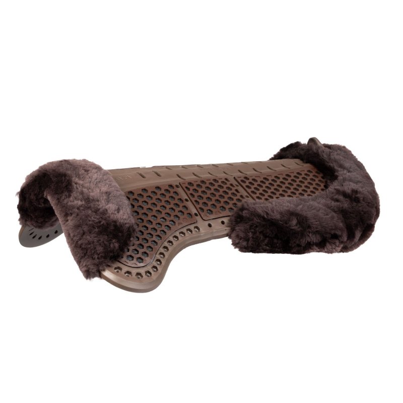 Acavallo Compensatore Piuma Aerobalance con montone sintetico - Marrone - colore montone Sheepskin  Brown