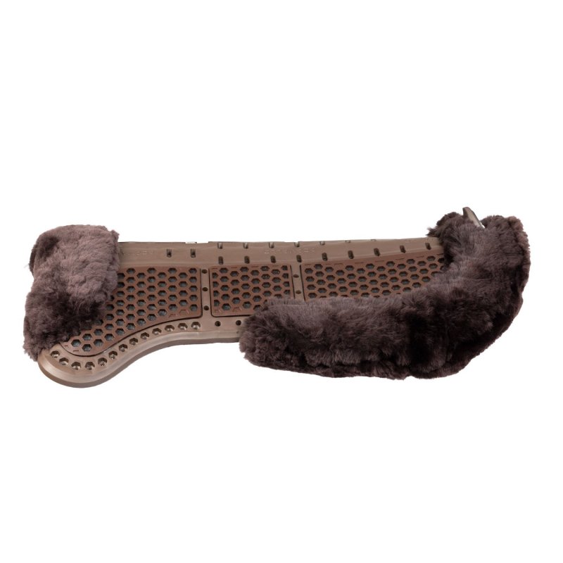 Acavallo Compensatore Piuma Aerobalance con montone sintetico - Marrone - colore montone Sheepskin  Brown