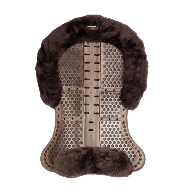Acavallo Compensatore Piuma Aerobalance con montone sintetico - Marrone - colore montone Sheepskin  Brown