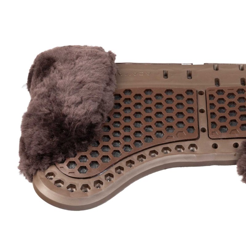 Acavallo Compensatore Piuma Aerobalance con montone sintetico - Marrone - colore montone Sheepskin  Brown