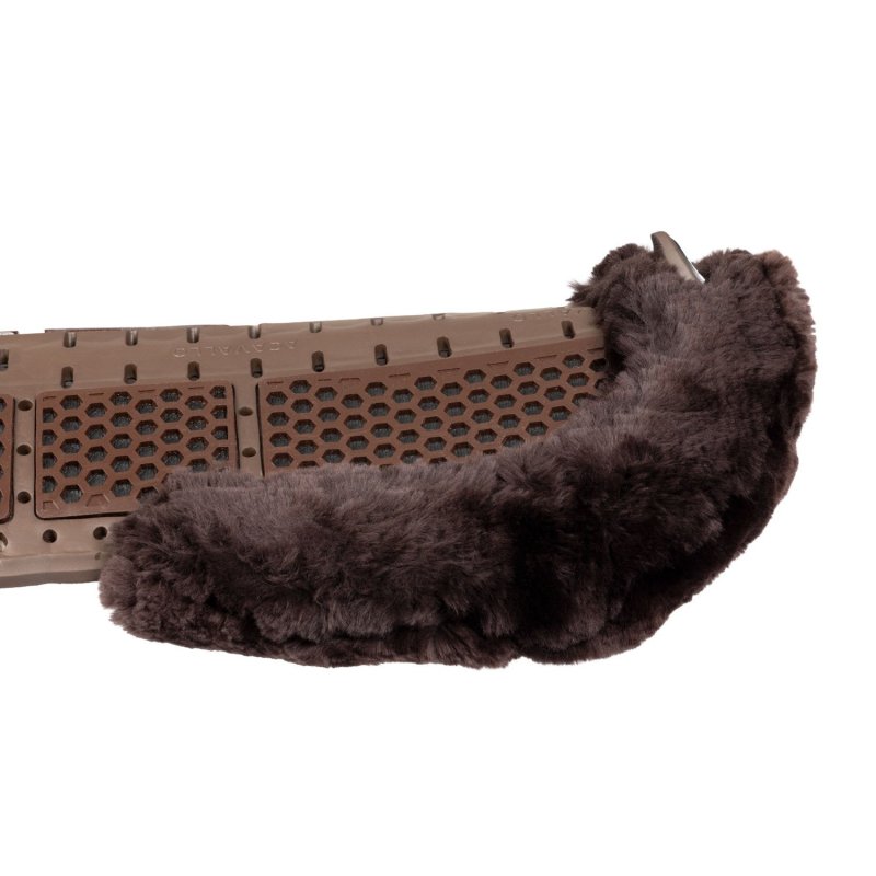 Acavallo Compensatore Piuma Aerobalance con montone sintetico - Marrone - colore montone Sheepskin  Brown