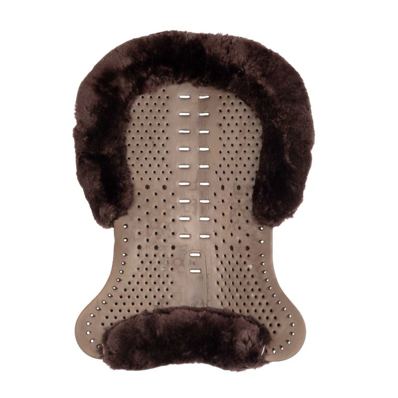Acavallo Compensatore Piuma Aerobalance con montone sintetico - Marrone - colore montone Sheepskin  Brown