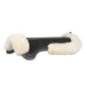 Acavallo Compensatore Piuma Aerobalance con montone sintetico - Nero - colore montone Sheepskin  Natural