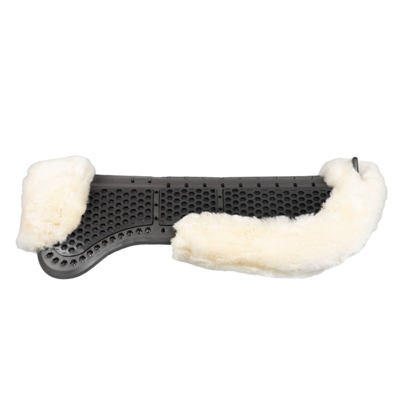 Acavallo Compensatore Piuma Aerobalance con montone sintetico - Nero - colore montone Sheepskin  Natural