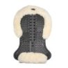 Acavallo Compensatore Piuma Aerobalance con montone sintetico - Nero - colore montone Sheepskin  Natural