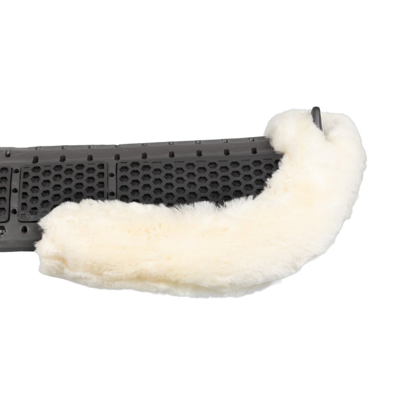 Acavallo Compensatore Piuma Aerobalance con montone sintetico - Nero - colore montone Sheepskin  Natural