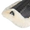 Acavallo Compensatore Piuma Aerobalance con montone sintetico - Nero - colore montone Sheepskin  Natural