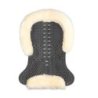 Acavallo Compensatore Piuma Aerobalance con montone sintetico - Nero - colore montone Sheepskin  Natural
