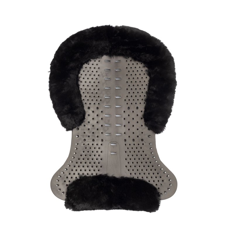 Acavallo Compensatore Piuma Aerobalance con montone sintetico - Nero - colore montone Sheepskin  Black