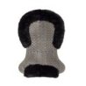 Acavallo Compensatore Piuma Aerobalance con montone sintetico - Nero - colore montone Sheepskin  Black