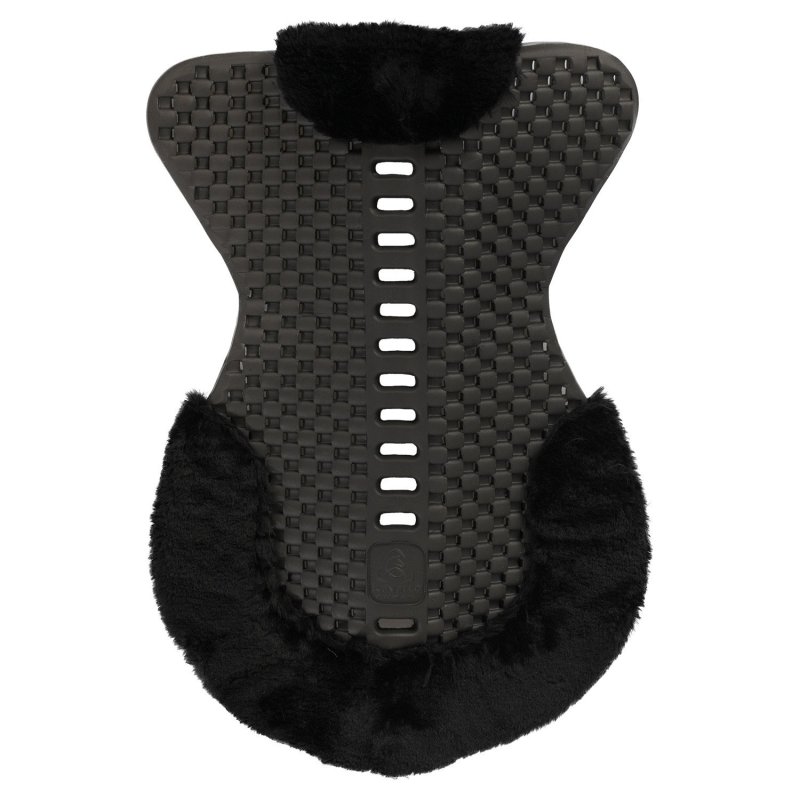Acavallo Compensatore Piuma Respira in EVA con montone sintetico - Eco-Wool  Black