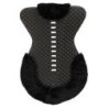 Acavallo Compensatore Piuma Respira in EVA con montone sintetico - Eco-Wool  Black
