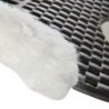 Acavallo Compensatore Piuma Respira in EVA con montone sintetico - Eco-Wool  White