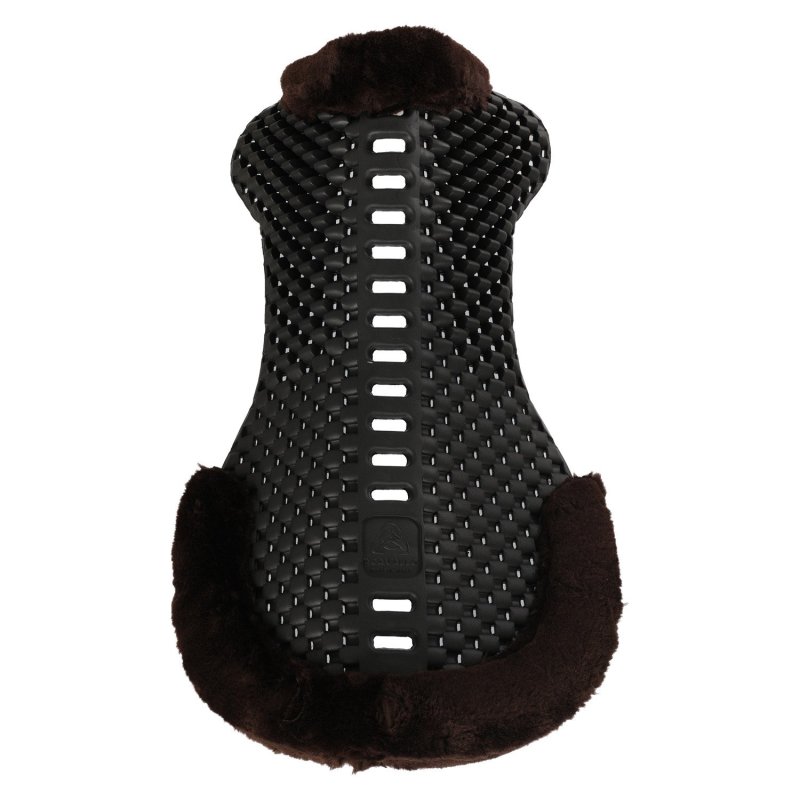 Acavallo Compensatore Piuma Respira montone sintetico rialzo anteriore - Eco-Wool  Brown