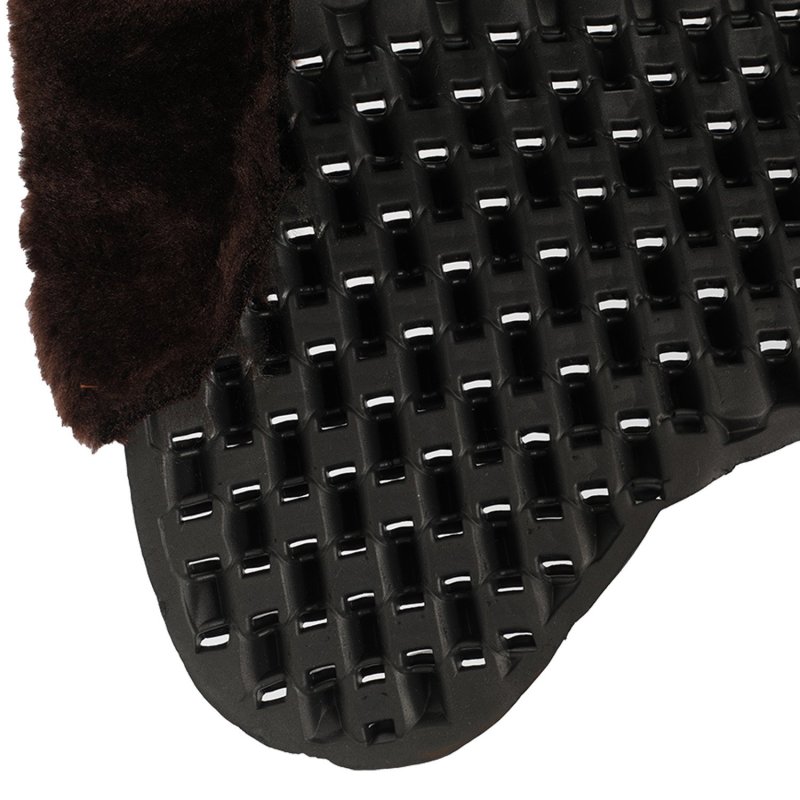 Acavallo Compensatore Piuma Respira montone sintetico rialzo anteriore - Eco-Wool  Brown