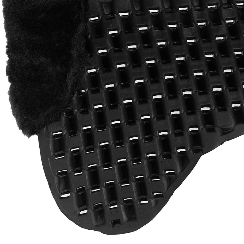 Acavallo Compensatore Piuma Respira montone sintetico rialzo anteriore - Eco-Wool  Black