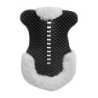 Acavallo Compensatore Piuma Respira montone sintetico rialzo anteriore - Eco-Wool  White