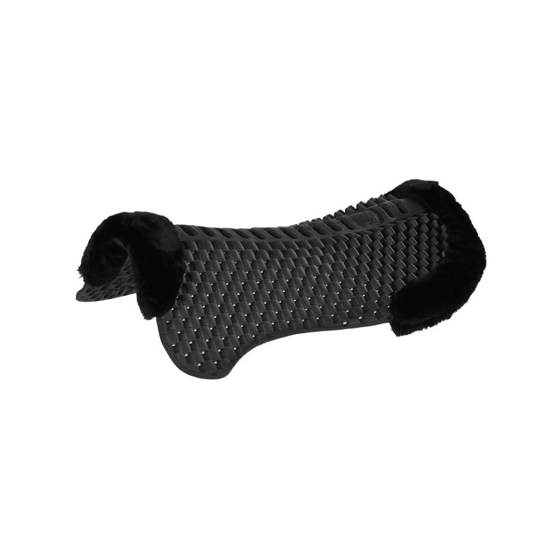 Acavallo Compensatore Piuma Respira montone sintetico rialzo posteriore - Eco-Wool  Black