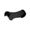 Acavallo Compensatore Piuma Respira montone sintetico rialzo posteriore - Eco-Wool  Black