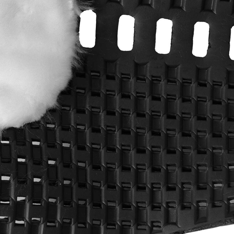 Acavallo Compensatore Piuma Respira montone sintetico rialzo posteriore - Eco-Wool  White
