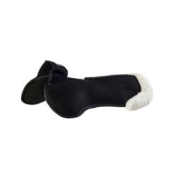 Acavallo Compensatore Piuma Pocket camoscio e montone sintetico - Nero - colore lana sintetica Eco-Wool  Natural